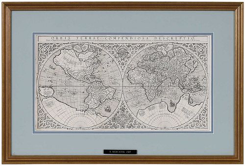 RUMOLD MERCATOR - MAP OF THE