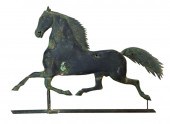 RUNNING HORSE WEATHERVANE, AME