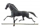 RUNNING HORSE WEATHERVANE, AME