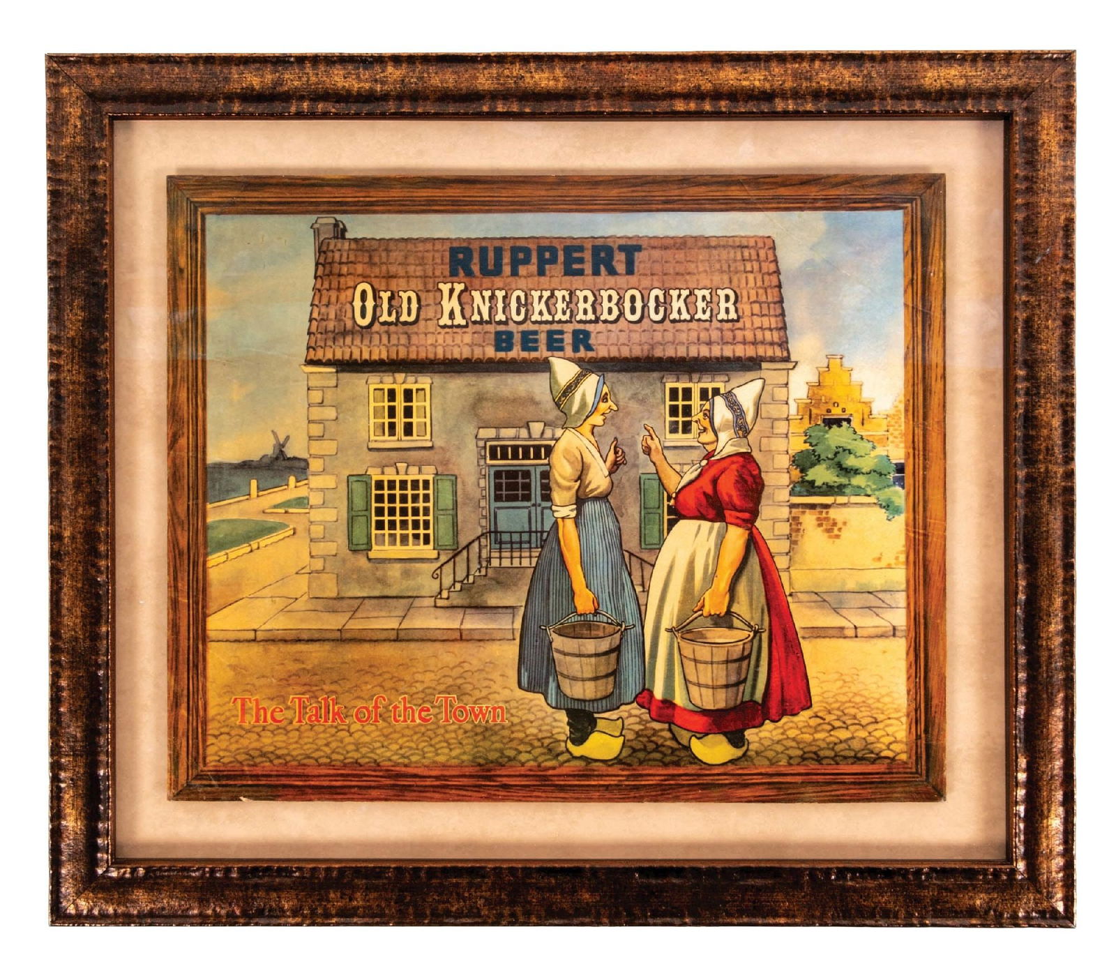 RUPPERT OLD KNICKERBOCKER BEER SIGN