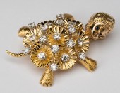 RUSER 18 KARAT YELLOW GOLD DIA
