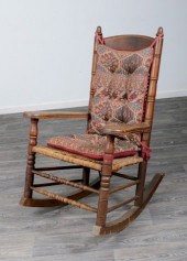 RUSH SEAT ROCKING CHAIRMixed w