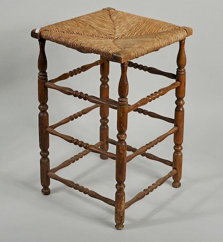 RUSH SEAT STRETCHER BASE