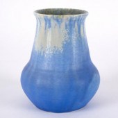 Ruskin Pottery, a bulbous vase
