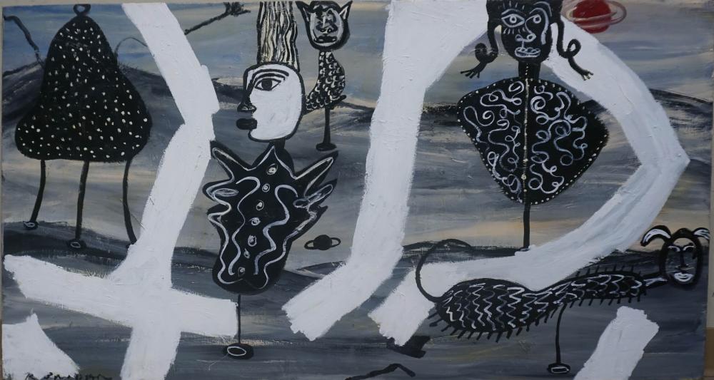 RUSS BRODAR, ABSTRACT FIGURES,