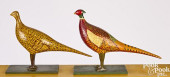 RUSS KINNEY CARVED PHEASANTS<b