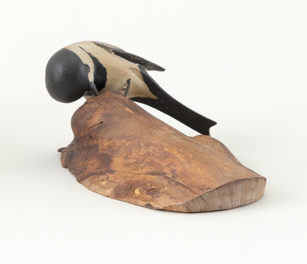 RUSS P. BURR LIFE-SIZE CHICKADEE