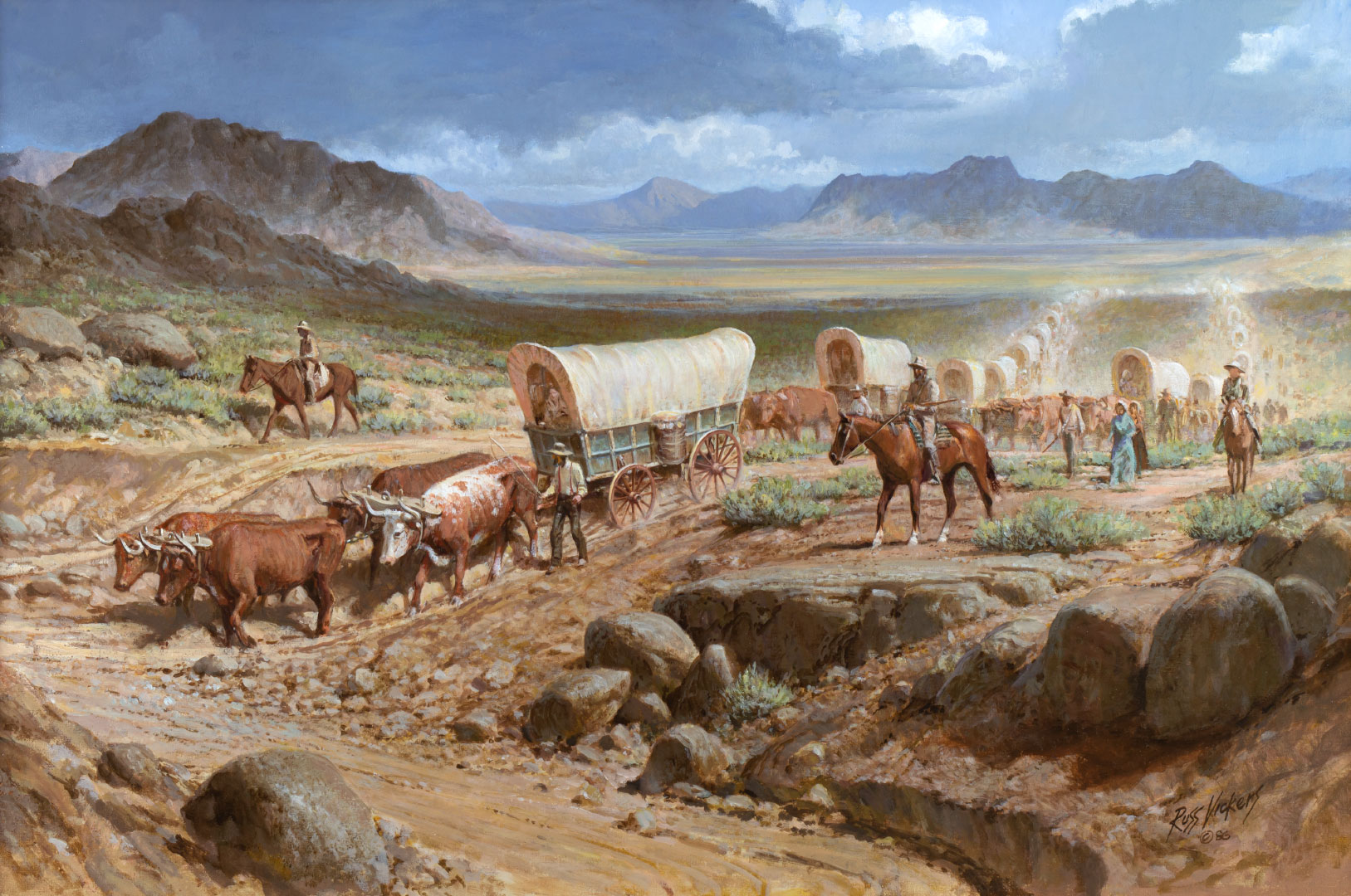 RUSS VICKERS (1923-1997), THE