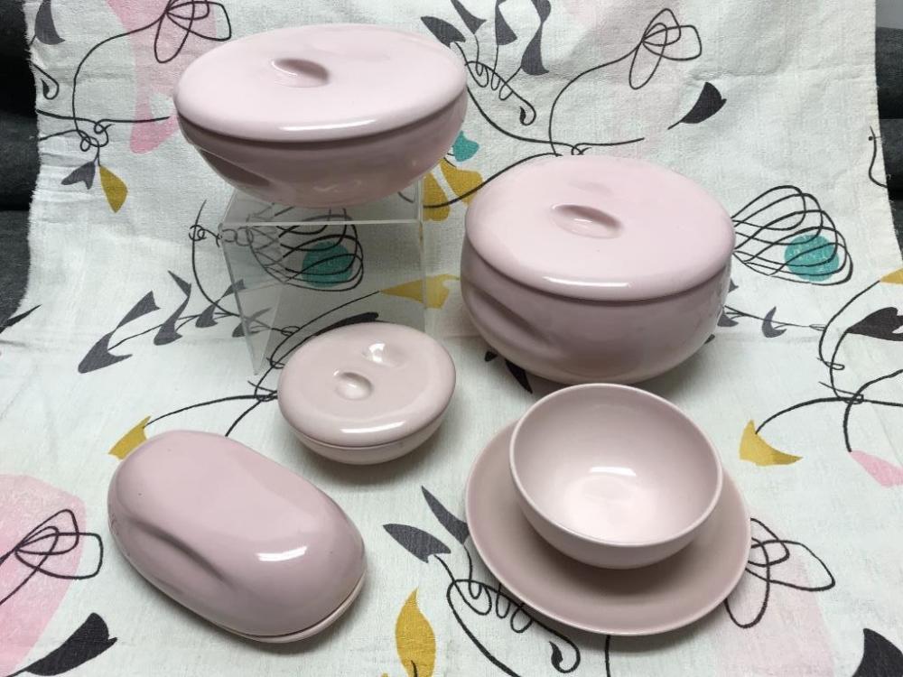 RUSSEL WRIGHT IROQUOIS PINK TEN