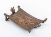 RUSSELL & ERWIN BRONZE HORNED