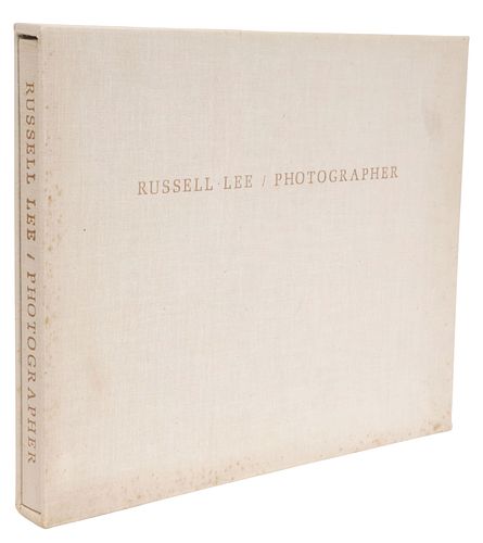 RUSSELL LEE (1903-1986) SIGNED