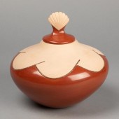 RUSSELL SANCHEZ, REDWARE JAR W