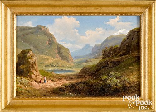 RUSSELL SMITH OIL ON PANELRussell