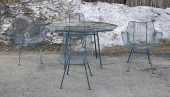 RUSSELL WOODARD PATIO SETFive