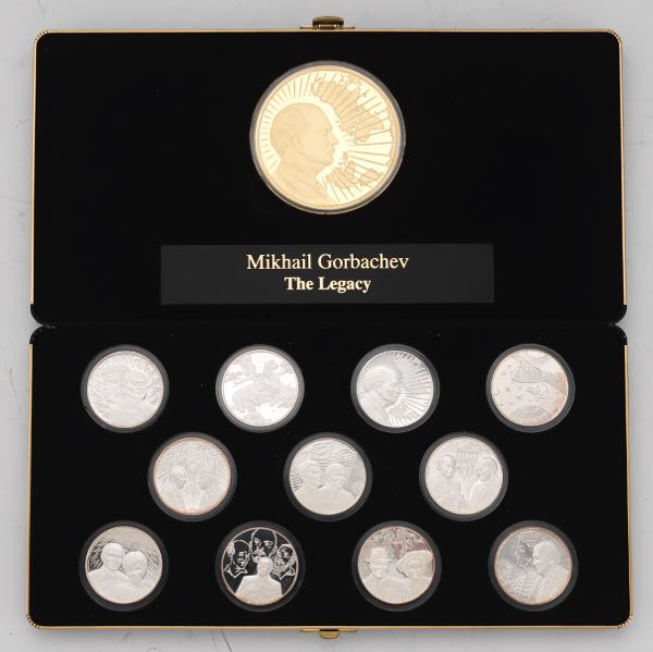 RUSSIA GORBACHEV THE LEGACY 12 COIN