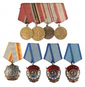 RUSSIA, SOVIET. FOUR ORDERS AN