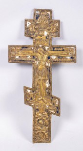 RUSSIAN, 19TH CENTURY, , BRASS