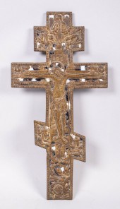RUSSIAN, 19TH CENTURY, , BRASS