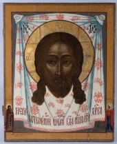 RUSSIAN, 19TH CENTURY, ICON OF