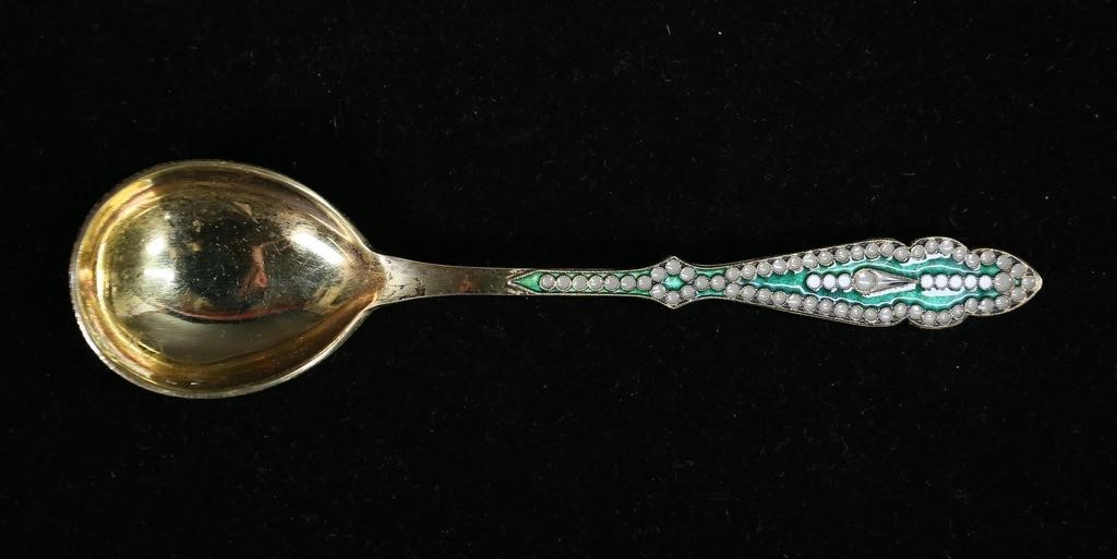 RUSSIAN 2ND ARTEL SILVER & ENAMEL