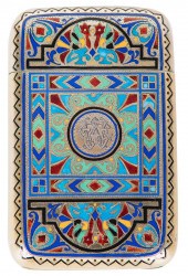 RUSSIAN .84 SILVER & ENAMEL DO