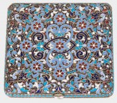 RUSSIAN .84 SILVER & ENAMEL CI