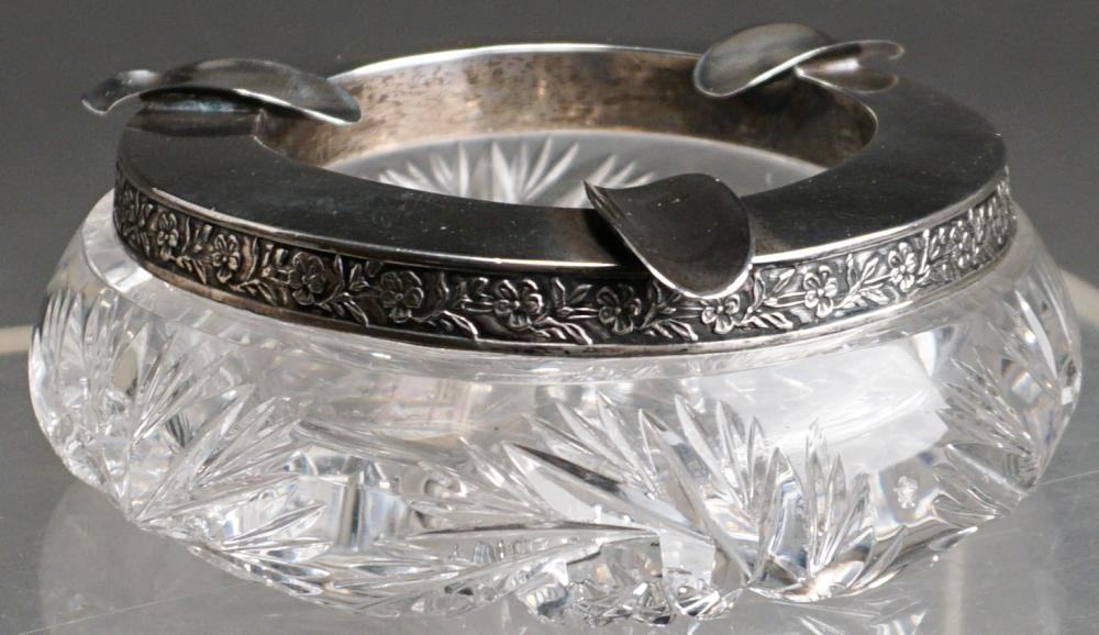 RUSSIAN 875-SILVER AND CRYSTAL