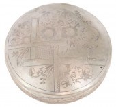 RUSSIAN 875 SILVER ROUND LIDDE