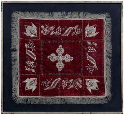 Russian altar cloth, central