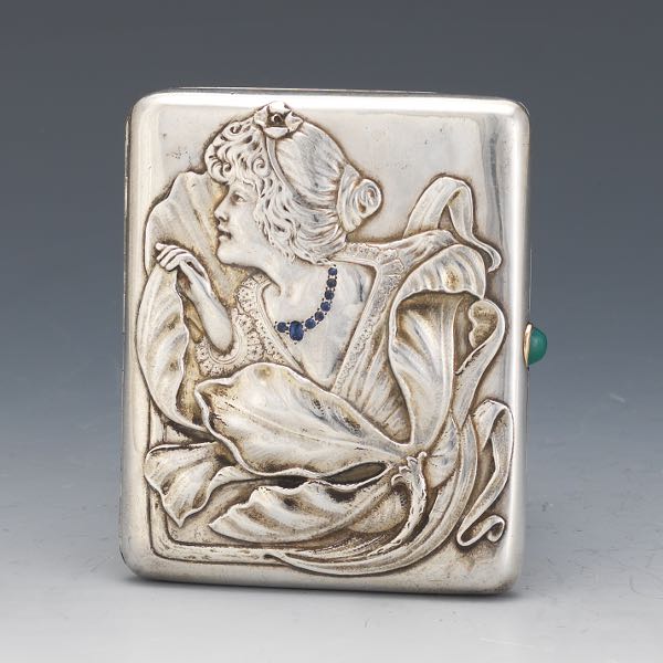 RUSSIAN ART NOUVEAU GOLD, VERMEIL