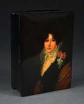 RUSSIAN BLACK LACQUER PAPIER-M