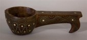 RUSSIAN BRASS AND IVORY INLAID