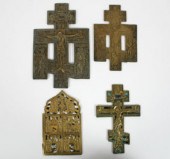 Russian brass icons: single do