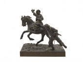 RUSSIAN BRONZE, DEPICTING A WO