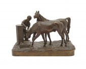 RUSSIAN BRONZE, DEPICTING TWO