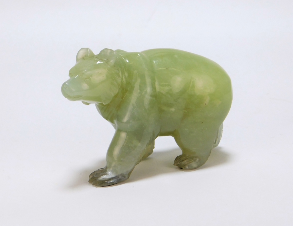 RUSSIAN CARVED SERPENTINE HARDSTONE