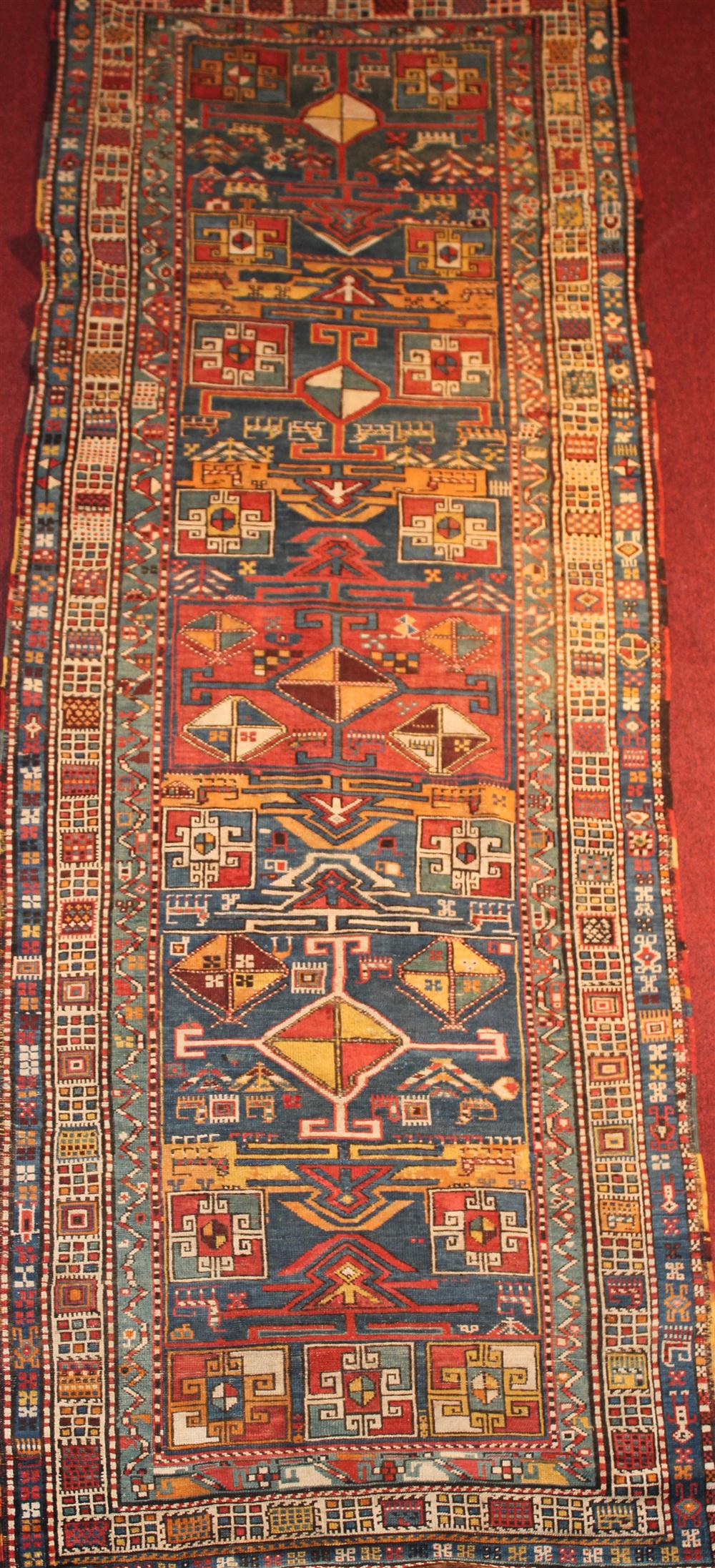 RUSSIAN CAUCASIAN RUG approx. 11' x