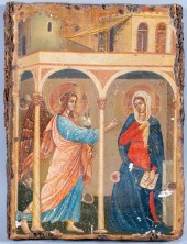 RUSSIAN, CIRCA 1700, ICON OF T
