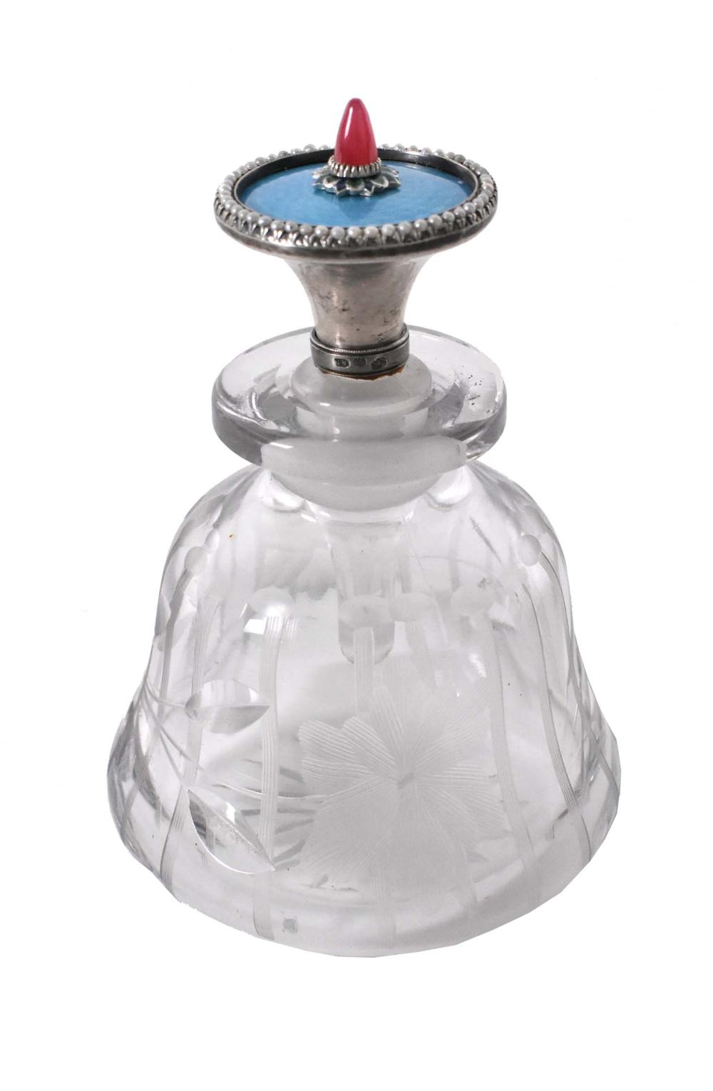 RUSSIAN ENAMEL AND GLASS PERFUME