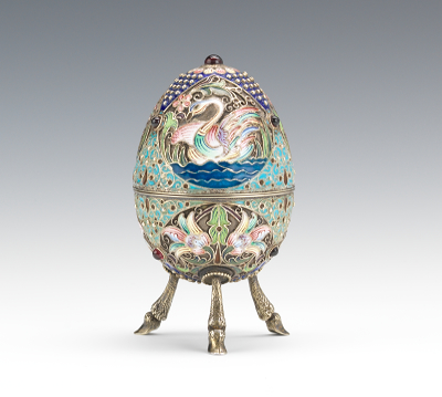 Russian Enameled Egg Makers
