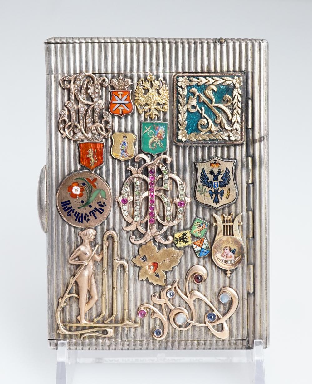 RUSSIAN GEM ENCRUSTED AND