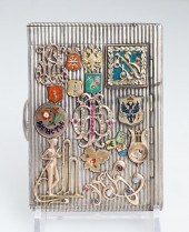 RUSSIAN GEM ENCRUSTED AND ENAM