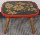 RUSSIAN GILT STENCIL DECORATED