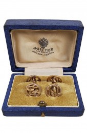 RUSSIAN GOLD AND DIAMOND SERPE