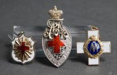 RUSSIAN GOLD AND ENAMEL JETON