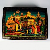 RUSSIAN HAND PAINTED AND SIGNE
