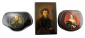 RUSSIAN HAND-PAINTED LACQUER B