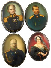 RUSSIAN HAND-PAINTED LACQUER B