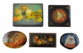 RUSSIAN HAND-PAINTED LACQUER B