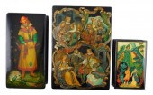 RUSSIAN HAND-PAINTED LACQUER B